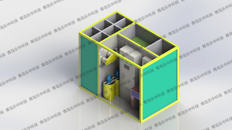 乡镇农村一体化净化净水器_一体化净水设备_青岛乐中